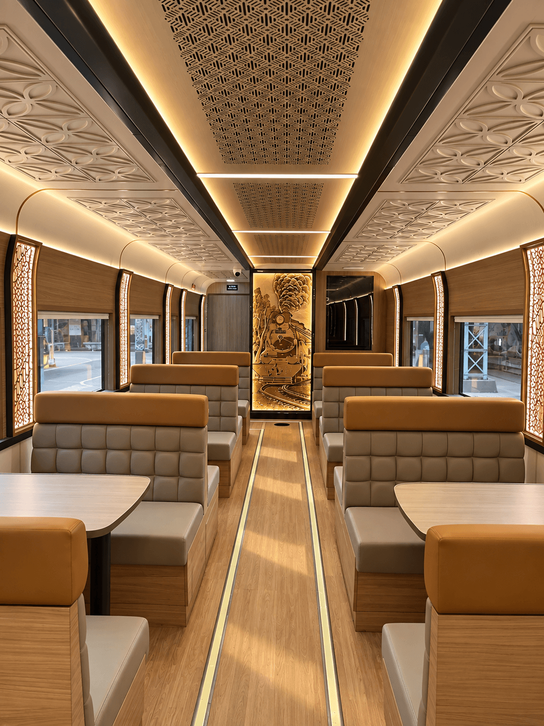 Dining Car Interior Refurbishment at Balaiyasa Tegal